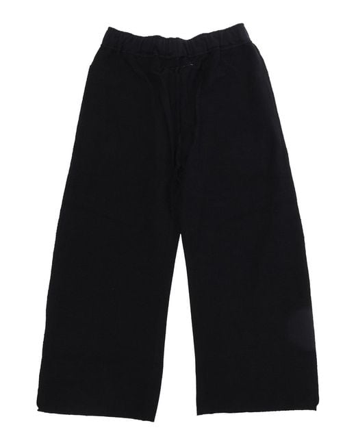 MM6 by Maison Margiela Blue Pant Cotton Trousers for men