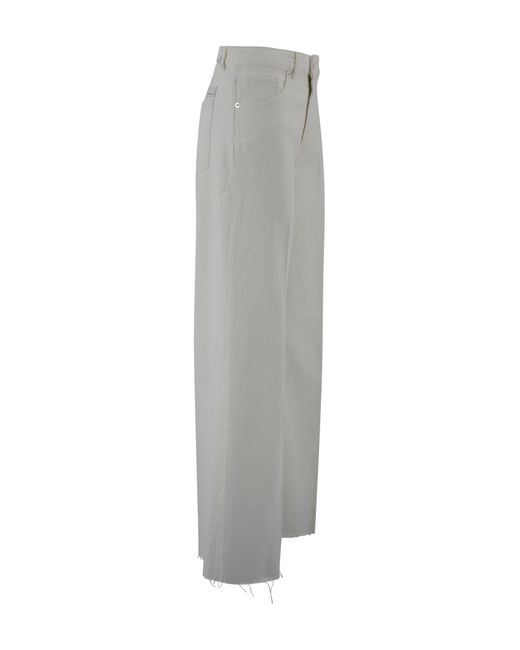 Nine:inthe:morning Gray Mid-Rise Trousers