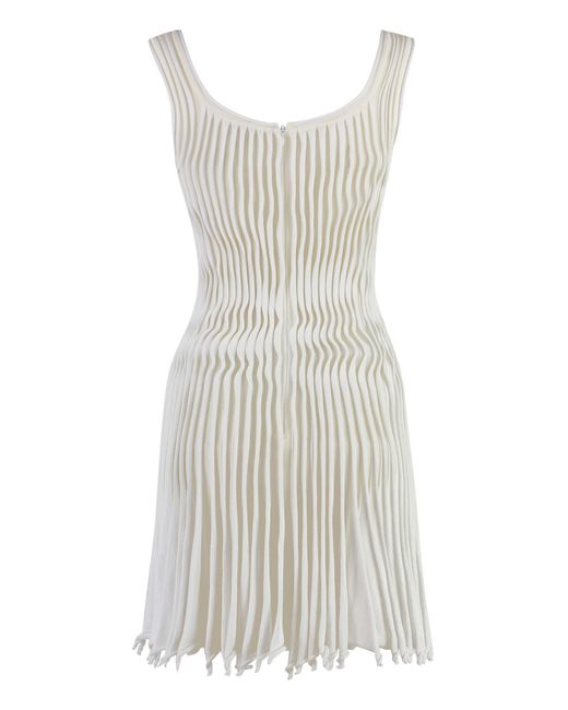 Alaïa White Knitted Dress