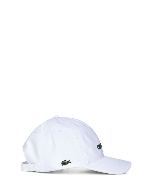 Lacoste White Hat for men