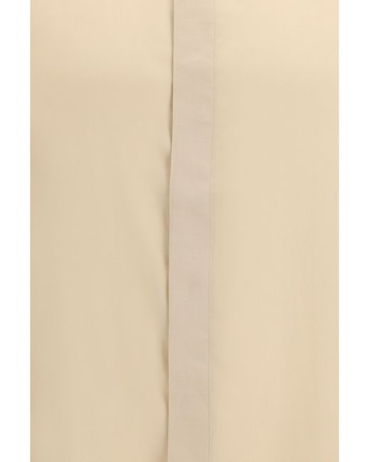 Lardini White Ricerca Shirt Tencel; Linen for men