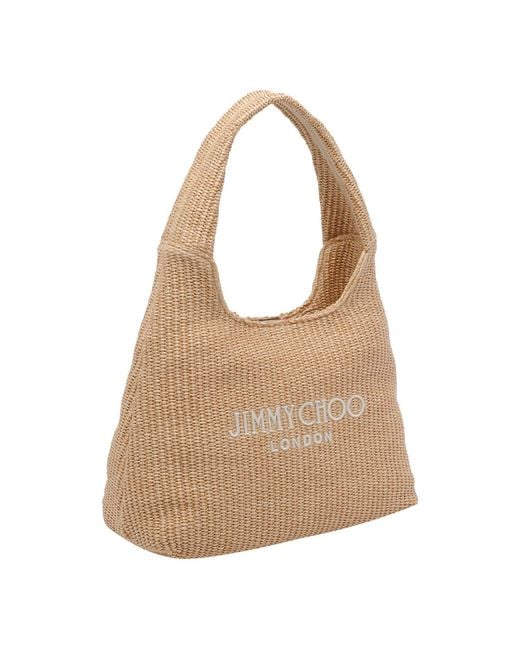 Jimmy Choo Natural Bags Raffia
