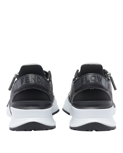 Fendi Black Flow Sneakers for men