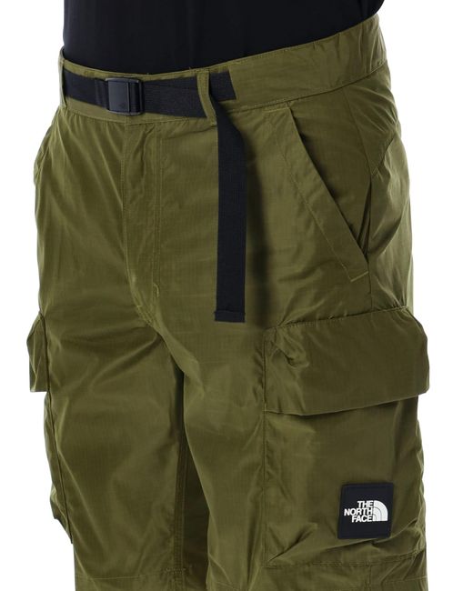 The North Face Green Nse Cargo Shorts for men