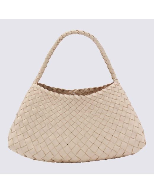 Dragon Diffusion Leather Rosanna Shoulder Bag in Natural | Lyst UK