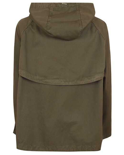Herno Green Stylish Regular Fit Jacket