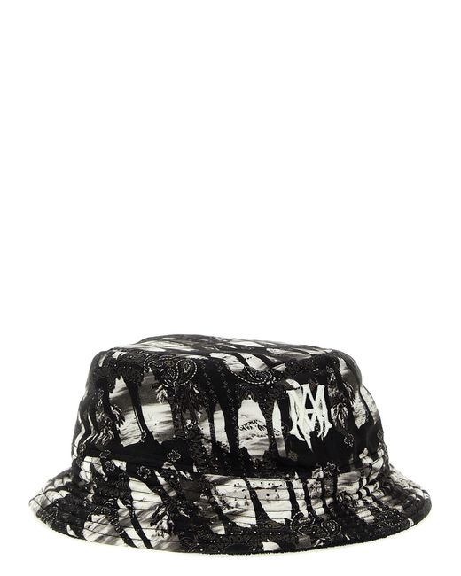 Amiri Black Bandana Hats for men