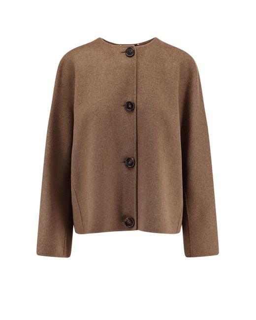 Max Mara Brown Kate Virgin Wool Blazer