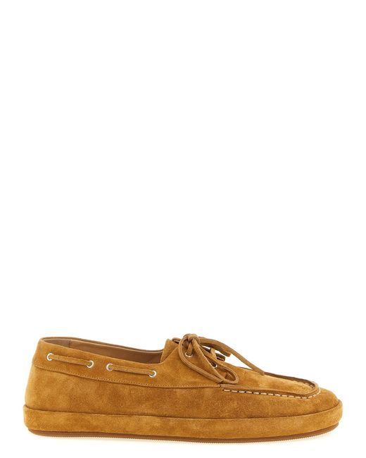 Marsèll Brown 'Scatopelle' Boat Shoe for men