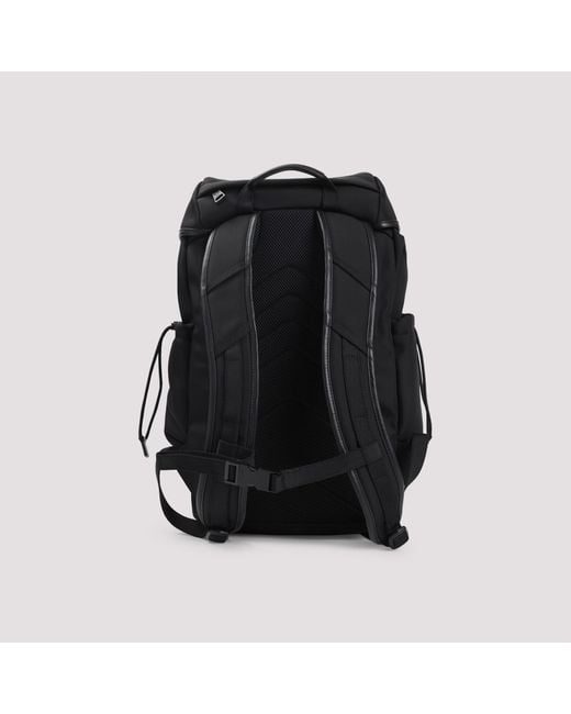 Moncler Black Tech Backpack for men