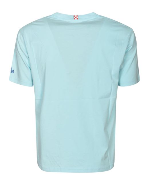 Mc2 Saint Barth Blue Portofino T-Shirt for men