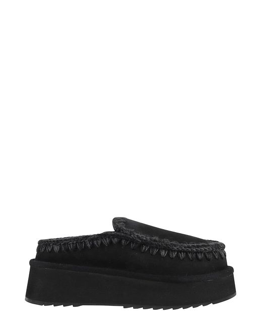 Mou Black Clog Eskimo Platform