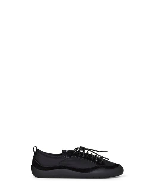 Prada Black Sneakers Speedrock Re-Nylon Suede for men