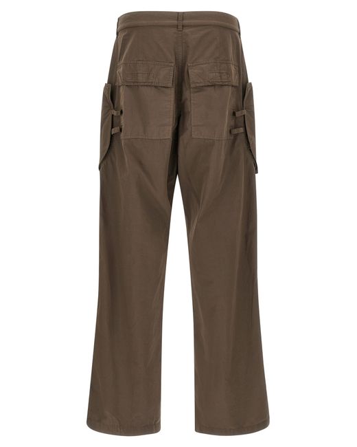 Rick Owens Brown 'Stefen Cargo' Pants for men