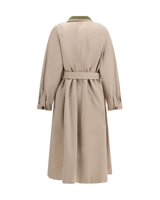 Marni Natural Gabardine Trench