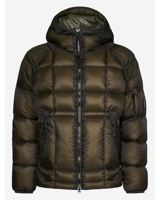 C P Company Green Dd Shell Down Jacket for men