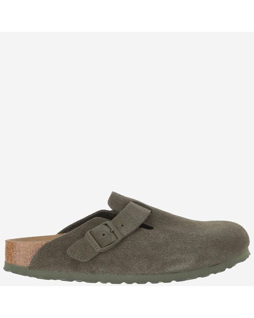 Birkenstock Brown Boston Mules