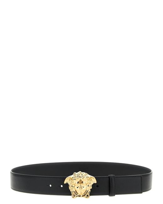Versace White 'Medusa' Belt for men