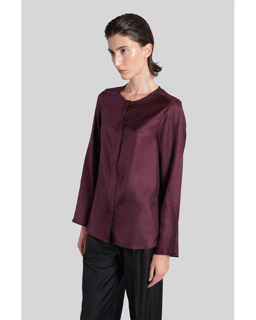 Loulou de Saison Purple Una Blouse