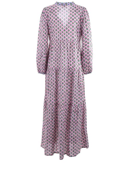 Mc2 Saint Barth Purple Dresses