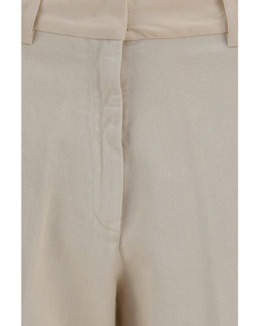 Forte_forte Gray Chino Pants Cotton