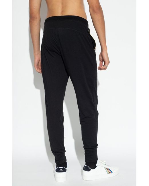 Paul Smith Black Sweatpants With Pockets for men