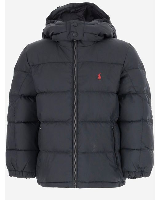 Polo Ralph Lauren Blue Down Jacket Polyester for men