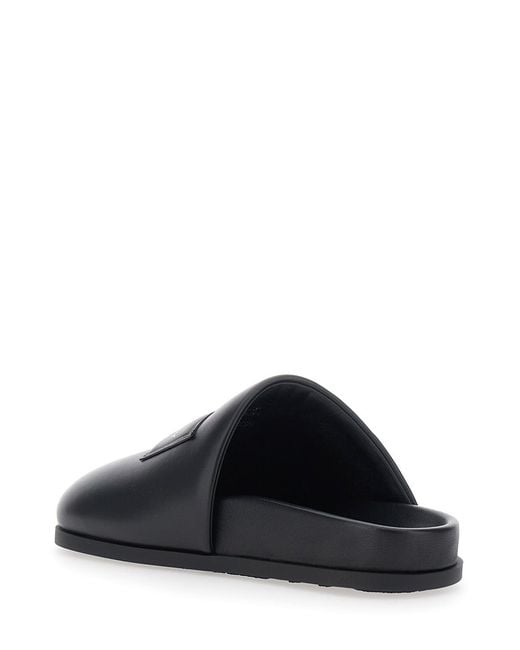 Givenchy Black Mules, Lambskin Lamb