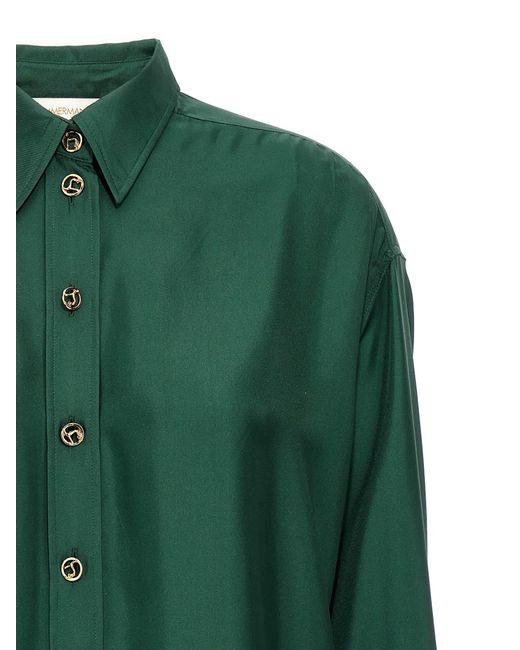 Zimmermann Green Regular Fit Shirt