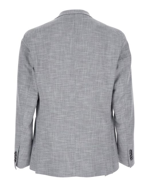 Tagliatore Gray Jacket for men