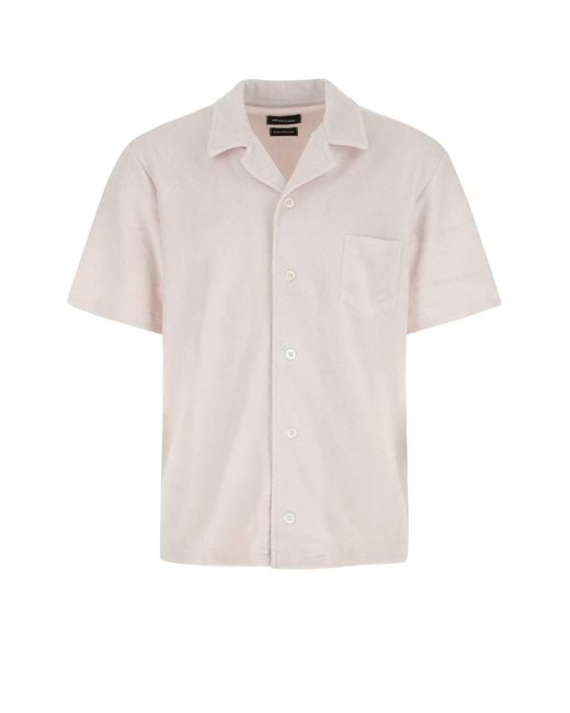 Howlin' By Morrison White Chalk Terry Shirt for men