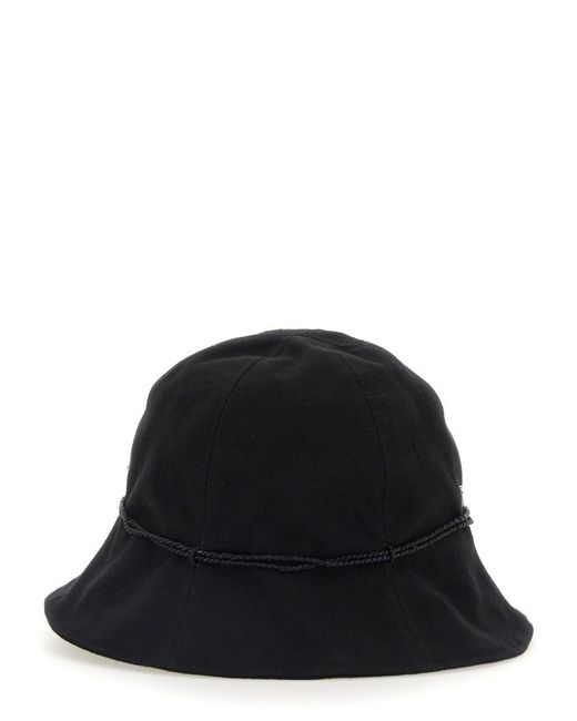 Helen Kaminski Black Balu Bucket Hat