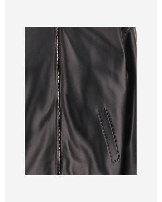DARKPARK Black Jacket Lambskin Leather