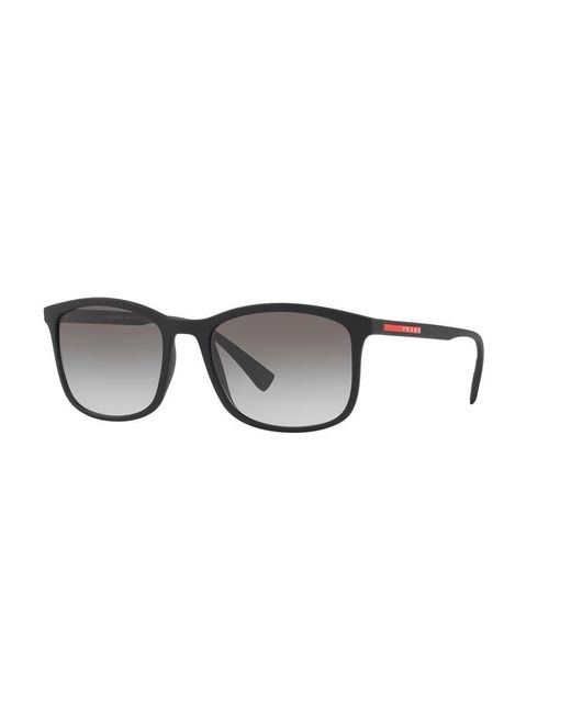 Prada Linea Rossa Gray Eyewear for men