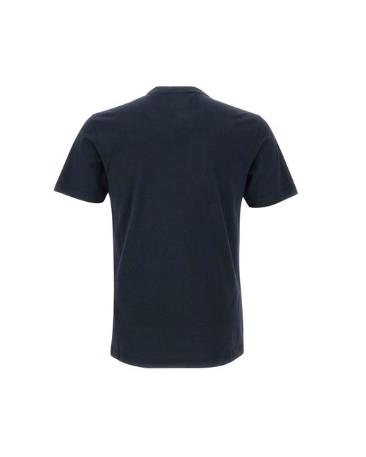 Belstaff Blue Cotton T-shirt for men