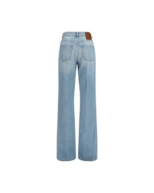 Valentino Blue Cotton Jeans Denim