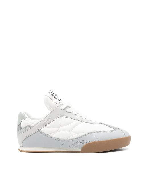Chloé White Kick Low-Top Sneakers