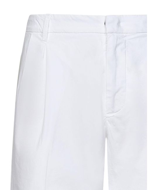 Dondup White Julio Shorts for men