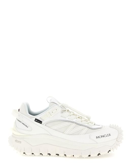 Moncler White 'Trailgrip Gtx' Sneakers for men