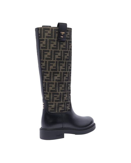 Fendi Black Filo