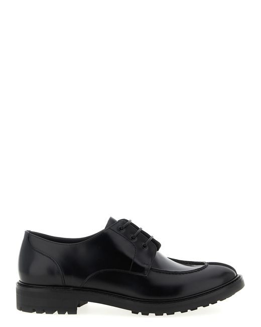 Saint Laurent Black 'Lino' Lace Up Shoes for men