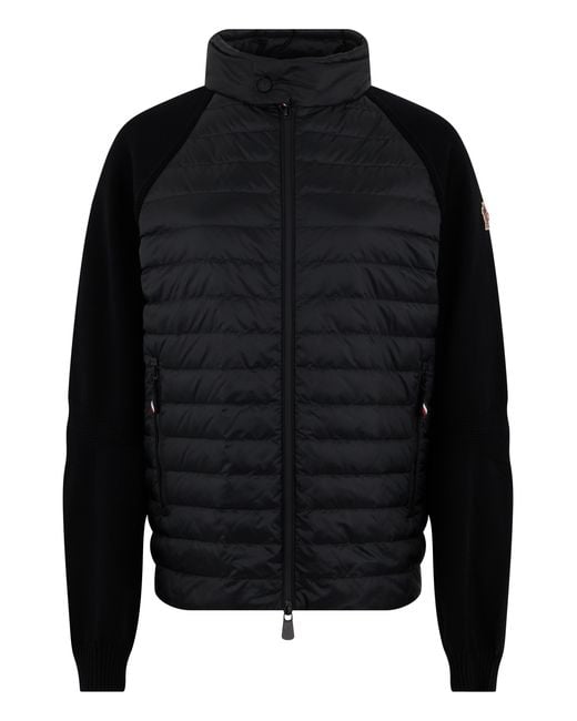 Moncler Black Puffer Jacket Day-Namic Polyamide