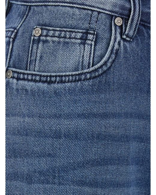 Pinko Blue Jeans With Bleach Effect Cotton