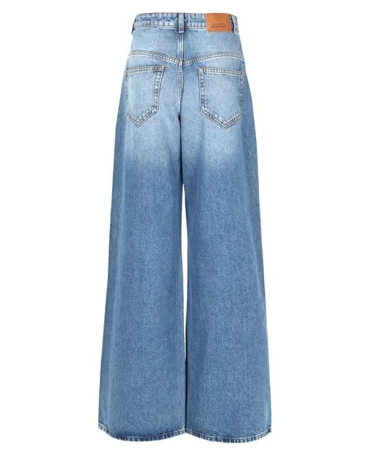 Isabel Marant Blue Trousers Lemony