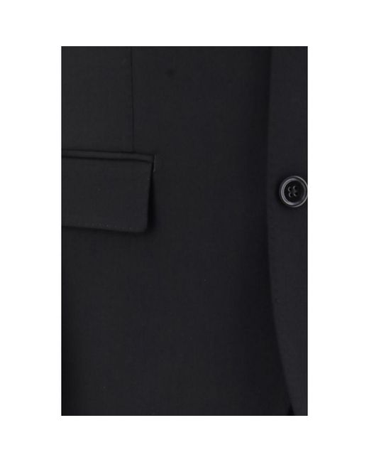 Dolce & Gabbana Black Wool Oves Aries Two-Piece Suit for men