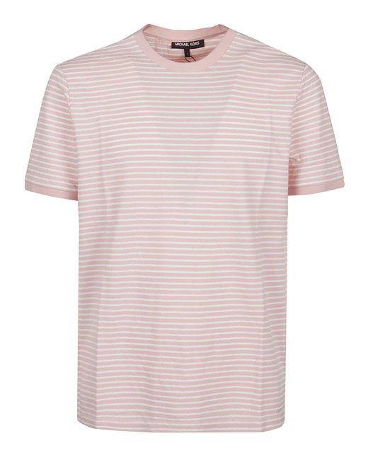 Michael Kors Feeder T-shirt in Pink for Men | Lyst