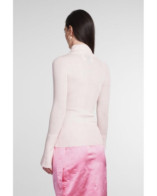 Sa Su Phi Knitwear In Rose-pink Cashmere | Lyst