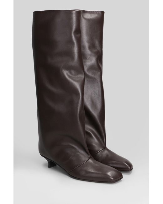 Vicini Brown Cizin 30 Low Heels Boots