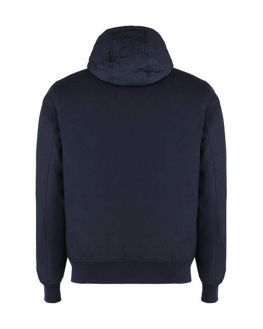 Valstar Blue Ino Knitted Bomber Jacket for men