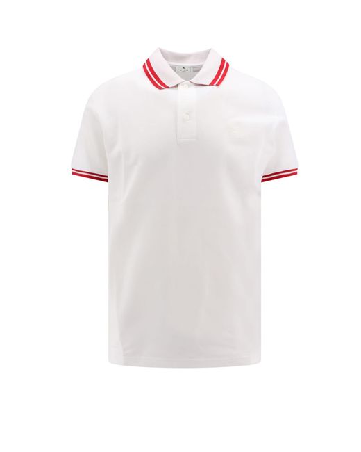 Etro White T-Shirts And Polos for men